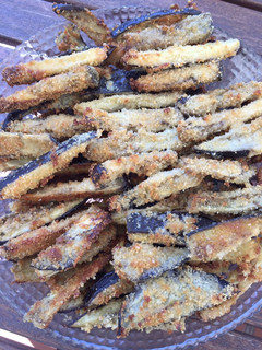 Foto di 123 • Bastoncini croccanti di melanzane al forno (con albumi)