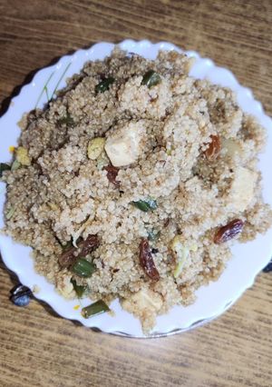 কিনোয়া পনির পোলাও(quinoa paneer polau recipe in Bengali) রেসিপির প্রধান ছবি