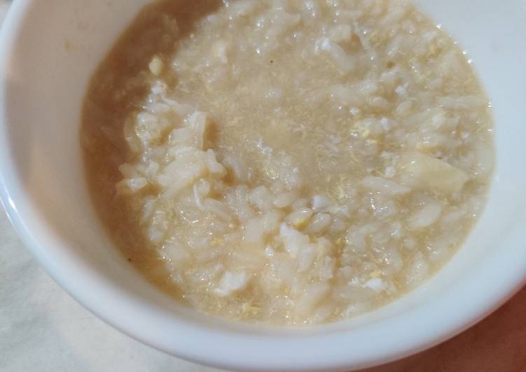 Steps to Make Quick Simple rice porridge