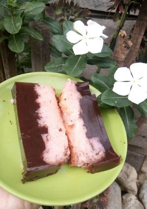 Foto resep Puding roti coklat