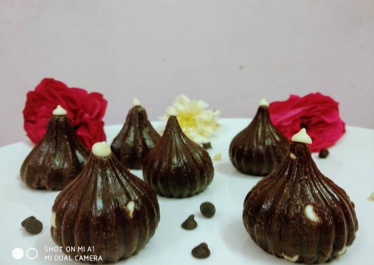 Recipe of Favorite Choco chips chocolate modak