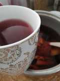 Ponche de frutas, ligero y de aprovechamiento☕🍍🍏