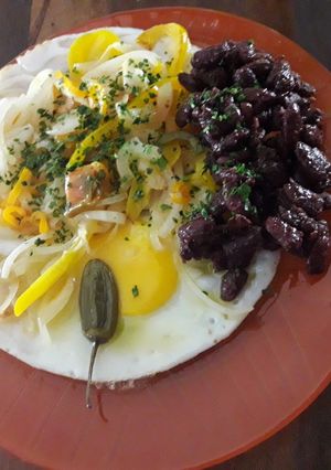 Una foto de Huevos picantes