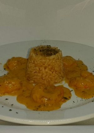 Foto principal de Langostinos al curry
