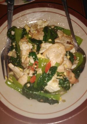 Foto resep Egg tocoy (tofu&pakcoy)