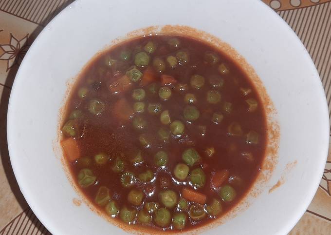 Vegetable soup