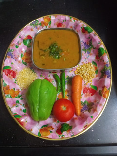 * கல்யாண வீட்டு இட்லி சாம்பார் *(marriage style idly sambar recipe in tamil) செய்முறை முக்கிய புகைப்படம்
