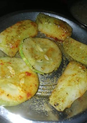 A picture of Grilled cucumber.
