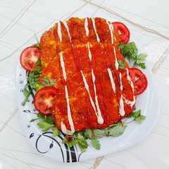 مرغ پنیری-レシピのメイン写真