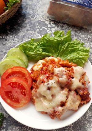 Foto resep Ayam Geprek Mozarela