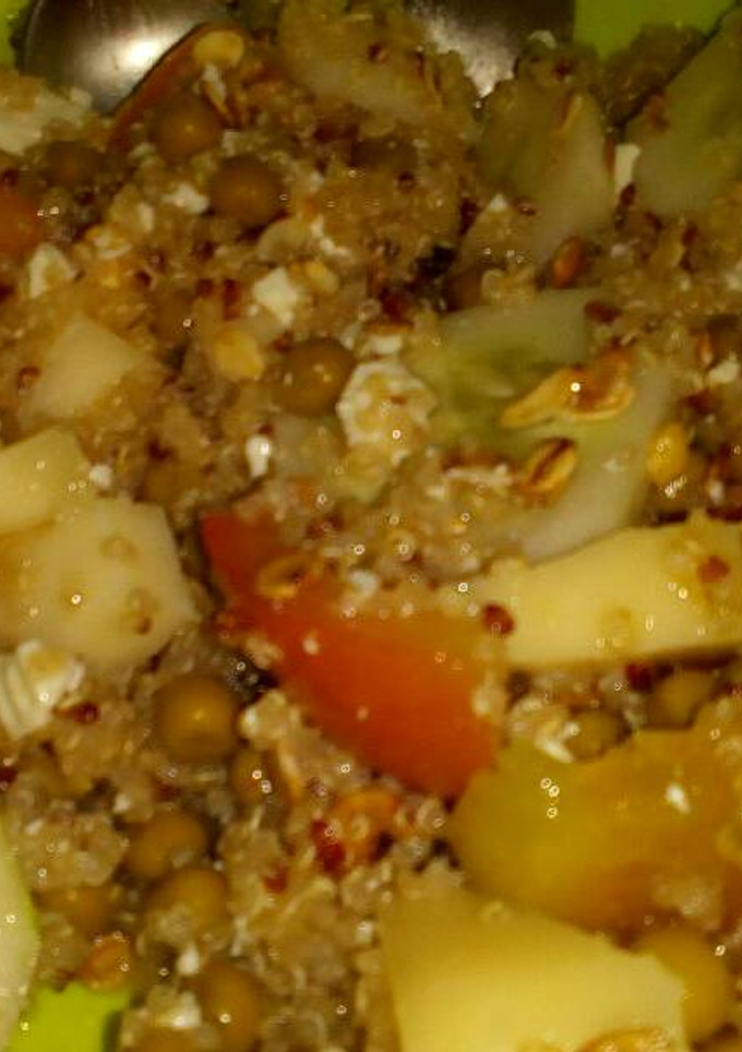 Una foto de Ensalada de quinoa