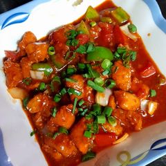 A picture of 😜😜Chicken shashlik😜😜.