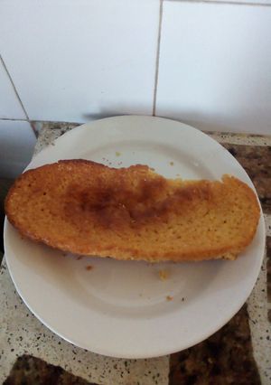 Una foto de Budín de yogurt y bagazo de coco