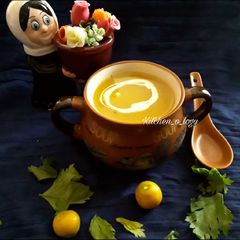 A picture of Pumpkin Soup #winterdishes #Post4.