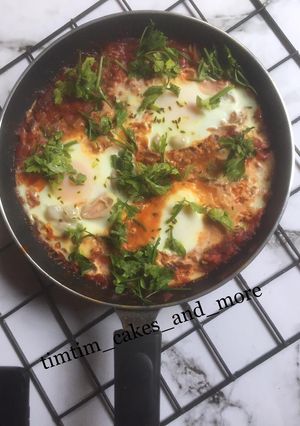 A picture of Shakshuka.