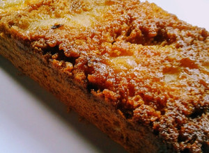 Una foto de Budín  light de manzanas, sin harina