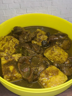 Foto resep Semur hati ampela dan tahu