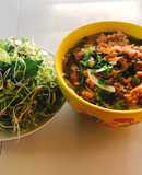 Bún riêu dã chiến