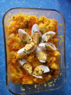 Una foto de "Ensalada con mayonesa de zanahoria"🍲