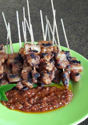 Foto resep Sate pedas manis