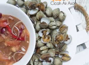 Gambar Kerang Rebus Cicah Air Asam