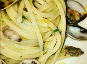 A picture of spaghetti alle vongole