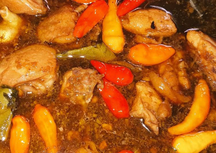 Langkah Mudah untuk memasak Semur ayam extra pedas yang Enak Banget