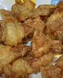 Thịt đùi heo lăn bột chiên giòn