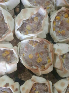 Una foto de Canastitas de atún y choclo
