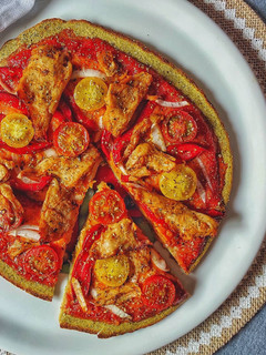 Una foto de Pizza de brócoli