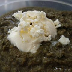 A picture of Broccoli ka saag.