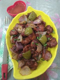 सोया चिली (soya chilli recipe in hindi) रेसिपी मुख्य फोटो