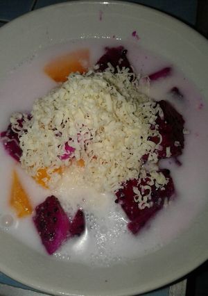 Foto resep Pepaya keju naga