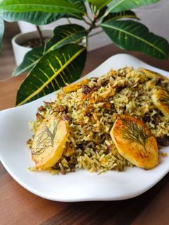 عکسی از دستور شوید پلو با گوشت چرخ کرده (Dill Pilaf with minced meat)