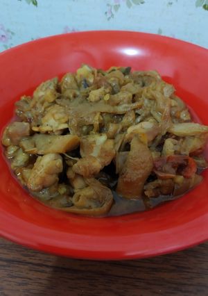 Foto resep Ayam Jamur Kecap