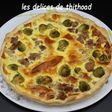 Quiche au thon et chou de Bruxelles