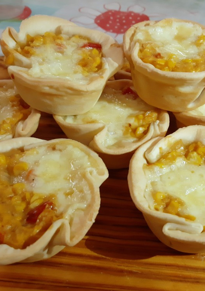 Una foto de Canastitas de humita y queso