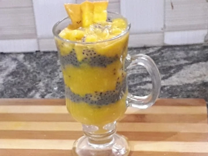 Recipe Mango and chia seeds pudding | Weight loss recipe the Can Spoil the Tongue Appealing