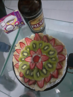 Una foto de Tarta de frutas muy simple y rica 🍰