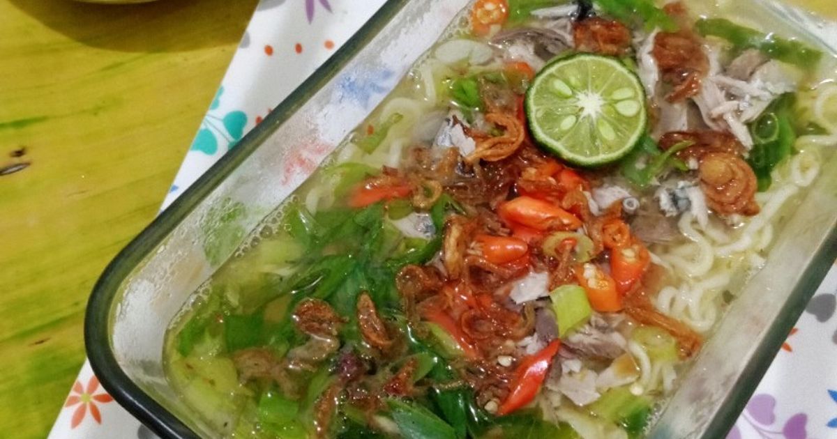 17. Mie Kuah Cakalang