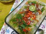 Gambar mie kuah cakalang