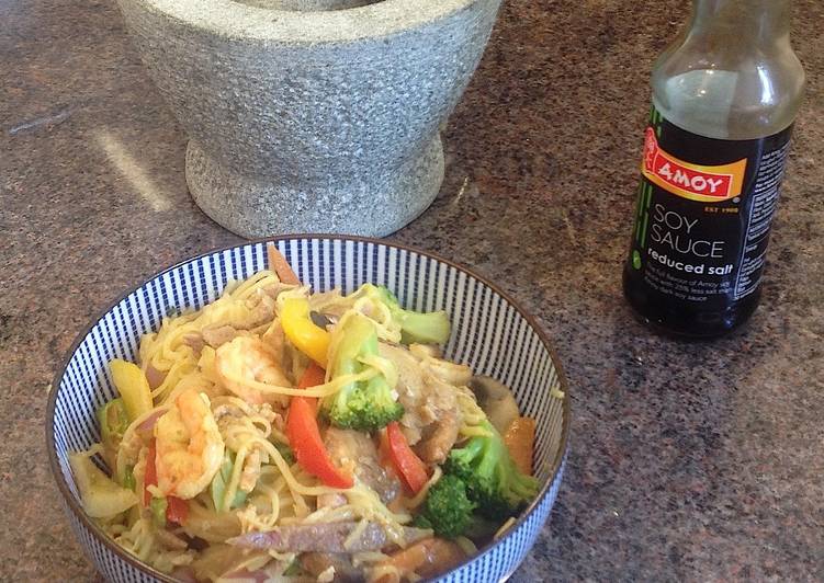 7 Way to Create Healthy of Singapore Noodles (diet version)