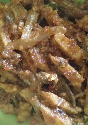 Foto resep Sambel teri tempe