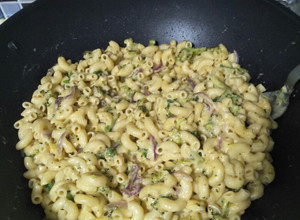 A picture of Stovetop Mac n Cheese.