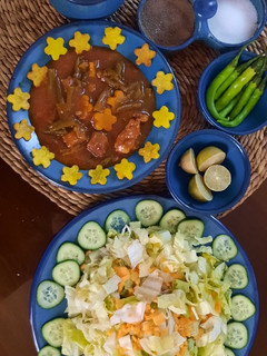 عکسی از دستور خوراک راگو (لوبیا سبز)🥣