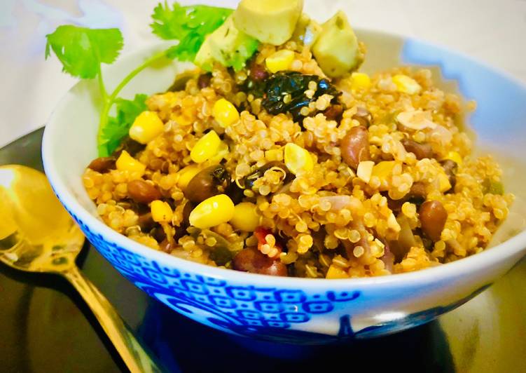 Recipe of Perfect #HCC #Post_2 #Dish_Name_Mexican_Quinoa_Bowl