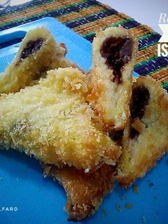 Foto resep Roti Tawar Goreng isi Coklat