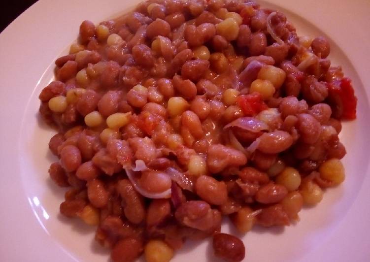 Pan fried Githeri #Local food contest Nairobi east