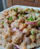 Ensalada🥗🥙🧆 de garbanzos, zanahoria y papa😜🌰🥔🥕