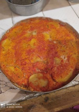 Una foto de Rica torta salada